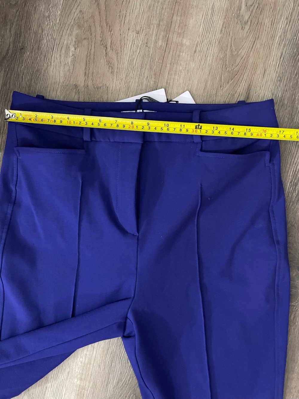 Reiss Dylan Flare Pants Purple Size 8 Brand New with Tags NWT Work Trousers - Picture 6 of 11
